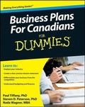 Cover: Business Plans for Canadians for Dummies - Wiley