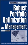 Cover: Robust Portfolio Optimization and Management - Wiley