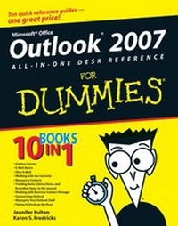 Enlarge image Cover: Outlook 2007 All-in-One Desk Reference For Dummies - Wiley