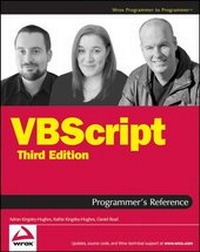 Abbildung von: VBScript Programmer's Reference - Wrox Press