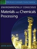 Cover: Environmentally Conscious Material and Chemical Processing - Wiley
