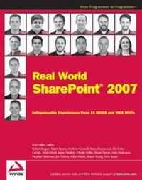 Enlarge image Cover: Real World SharePoint 2007 - Wiley