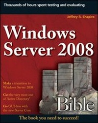 Enlarge image Cover: Windows Server 2008 Bible - Wiley