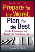 Cover: Prepare for the Worst, Plan for the Best - Wiley