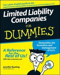 Enlarge image Cover: Limited Liability Companies For Dummies - Wiley