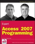 Cover: Expert Access 2007 Programming - Wrox Press