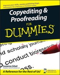 Cover: Copyediting and Proofreading For Dummies - Wiley