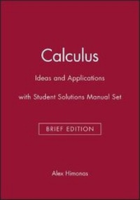 Enlarge image Cover: Calculus: Brief Edition WITH Student Solutions Manual - Wiley