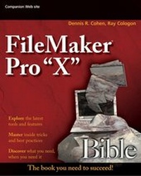 Enlarge image Cover: FileMaker Pro 9 Bible - Wiley