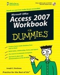 Cover: Access 2007 Workbook For Dummies - Wiley