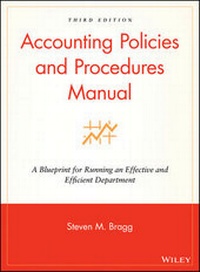 Bild vergrößern Bild: Accounting Policies and Procedures Manual - Wiley