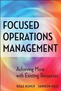 Cover: Focused Operations Management - Wiley