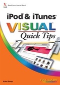 Cover: iPod & iTunes VISUAL Quick Tips - Wiley