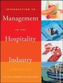 Cover: Introduction to Management in the Hospitality Industry - Wiley