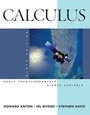 Cover: Calculus Early Transcendentals Single Variable - Wiley
