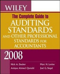 Enlarge image Cover: Wiley The Complete Guide to Auditing Standards, and Other Professional Standards for Accountants 2008 - Wiley