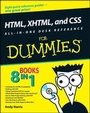 Cover: HTML, XHTML, and CSS All-in-One Desk Reference For Dummies - Wiley