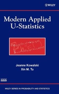 Cover: Modern Applied U-Statistics - Wiley