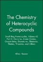 Cover: Chemistry of Heterocyclic Compounds - Small Ring all Ring Heterocycles, Part 3 - Wiley