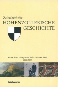 Bild: Zeitschrift für hohenzollerische Geschichte - Kohlhammer