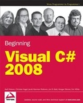 Cover: Beginning Microsoft Visual C# 2008 - Wrox Press