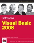 Cover: Professional Visual Basic 2008 - Wrox Press