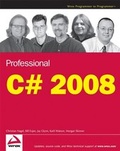 Cover: Professional C# 2008 - Wrox Press