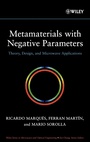 Cover: Metamaterials with Negative Parameters - Wiley