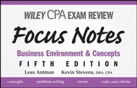 Enlarge image Cover: Wiley CPA Examination Review Focus Notes - Wiley