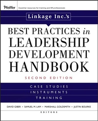 Enlarge image Cover: Linkage Inc's Best Practices in Leadership Development Handbook - Pfeiffer