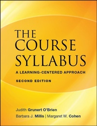Enlarge image Cover: The Course Syllabus - Jossey-Bass