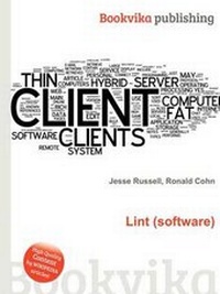 Enlarge image Cover: Lint (Software) - Book on Demand Ltd.