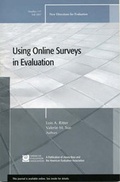 Cover: The Use of Online Surveys in Evaluation - Jossey-Bass