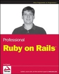 Cover: Professional Ruby on Rails - Wiley