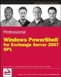 Cover: Professional Windows PowerShell for Exchange Server 2007 Service Pack 1 - Wrox Press