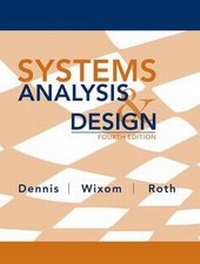 Enlarge image Cover: Systems Analysis and Design - Wiley