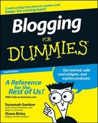 Enlarge image Cover: Blogging For Dummies - Wiley