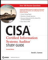 Enlarge image Cover: CISA Certified Information Systems Auditor Study Guide - Wiley