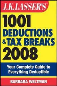 Abbildung von: J.K. Lasser's 1001 Deductions and Tax Breaks 2008 - Wiley