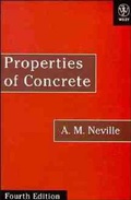 Cover: Properties of Concrete - Wiley