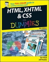 Abbildung von: HTML, XHTML & CSS For Dummies - Wiley