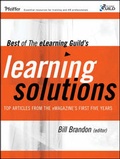 Cover: The Best of the eLearning Guild's Learning Solutions - Wiley