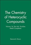 Cover: Pyridine Metal Complexes, Part 6A - Wiley