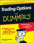 Cover: Trading Options For Dummies - Wiley