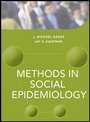 Cover: Methods in Social Epidemiology - Jossey-Bass