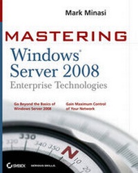 Enlarge image Cover: Mastering Windows Server 2008 Enterprise Technologies - Wiley