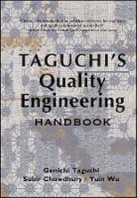 Enlarge image Cover: Taguchi's Quality Engineering Handbook - Wiley