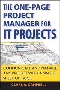 Enlarge image Cover: The One Page Project Manager for IT Projects - Wiley