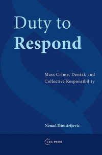 Enlarge image Cover: Duty to Respond - Central European University Press