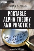 Cover: Portable Alpha Theory and Practice - Wiley